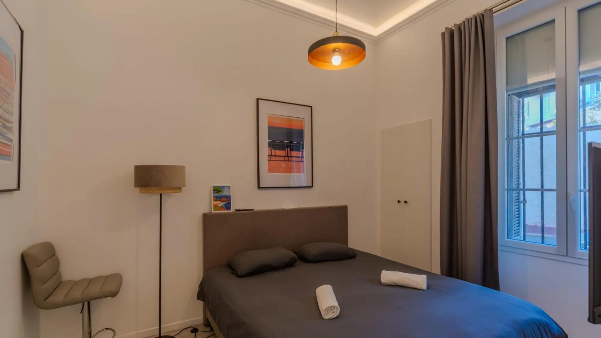 Le Lac Studio Moderne Proche Suquet - Climatisation Wifi - Limestay Cannes France