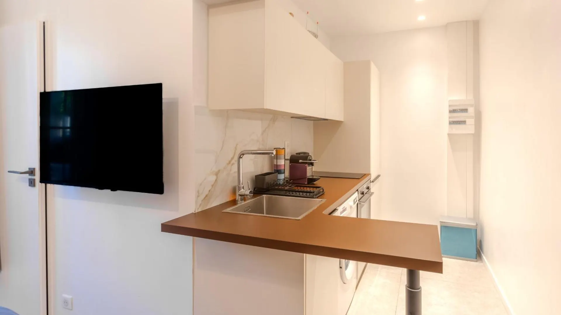 Le Lac Studio Moderne Proche Suquet - Climatisation Wifi - Limestay Cannes